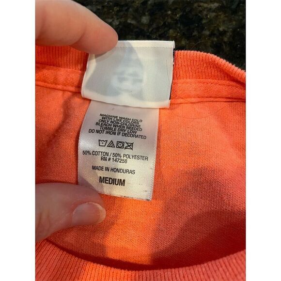 Simply Southern Women's M Orange Nautical Graphic T-Shirt Casual, Nautical - Picture 7 of 8